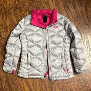 Girls north face coat